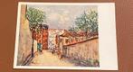 Maurice Utrillo Rue du Mont Cenis à Montmartre, Ophalen of Verzenden