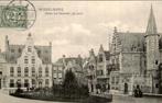 Marktplein in Middelburg met Sociëteit St. Joris, Ophalen of Verzenden, 1940 tot 1960, Gelopen, Zeeland