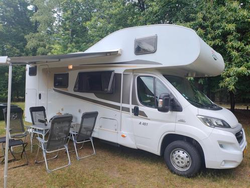 Comfortabele en complete camper te huur!, Caravans en Kamperen, Campers, Particulier, meer dan 6, Carado, Diesel, Ophalen