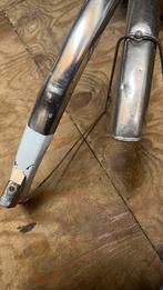 Set nette RVS spatborden fiets incl beugels en achterlicht, Ophalen of Verzenden, Gebruikt, Algemeen, Spatbord