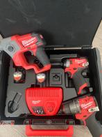 Milwaukee m12 set met twee accu’s en oplader inclusief kist, Ophalen