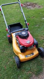 benzine grasmaaier, Tuin en Terras, Grasmaaiers, Cirkelmaaier, Gebruikt, Opvangbak, Benzine-grasmaaier
