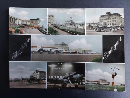 Ansichtkaart van Flughafen Stuttgart (LU26), Verzamelen, Luchtvaart en Vliegtuigspotten, Gebruikt, Kaart, Foto of Prent, Ophalen of Verzenden