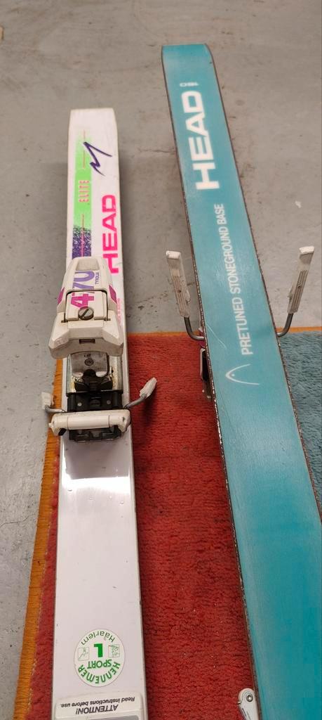 Head Elite Carbon Ski's 160cm, Sport en Fitness, Skiën en Langlaufen, Gebruikt, Ski's, Skiën, Head, Carve, 140 tot 160 cm, Ophalen