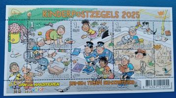 Kinderpostzegels 2025 Jan van Haasteren (postzegelvel)   beschikbaar voor biedingen