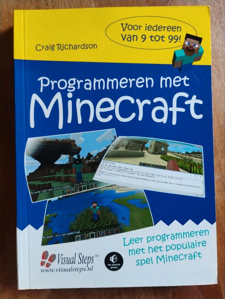 Craig Richardson - Programmeren met Minecraft, Boeken, Informatica en Computer, Zo goed als nieuw, Ophalen of Verzenden