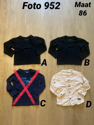 Longsleeve jongen maat 86 Zgan *foto 952* beschikbaar voor biedingen