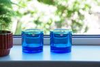 Iittala - Heikki Orvola - Kivi kandelaar – Marimekko, Overige materialen, Blauw, Ophalen of Verzenden, Zo goed als nieuw