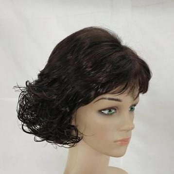 Zwarte Gelaagde Bruine Pruik Haar Haren Dames Vrouwen beschikbaar voor biedingen