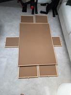 FlinQ Houten Puzzeltafel 2000 stukjes met lades, Hobby en Vrije tijd, Ophalen, Meer dan 1500 stukjes, Zo goed als nieuw, Overige typen