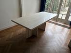 Elegant Travertine Dining Table, Ophalen, Overige materialen, 50 tot 75 cm, 50 tot 100 cm