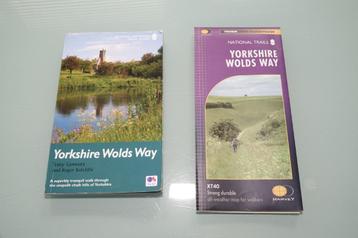 Wandelgids Yorkshire Wolds Way en kaart Harvey XT40 beschikbaar voor biedingen