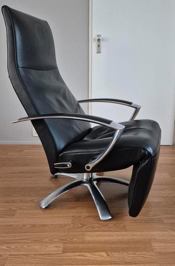 Jori Brainbuilder Mono- move Design Relaxfauteuil Zwart leer beschikbaar voor biedingen