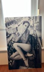 Zwart-wit foto op plexiglas - 120x80 cm, Antiek en Kunst, Kunst | Tekeningen en Foto's, Ophalen of Verzenden