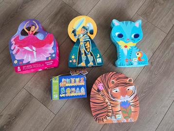 Originele Djeco puzzels 6x compleet. beschikbaar voor biedingen