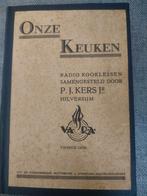 Kookboek Onze Keuken P.J. Kers VARA Hilversum Radio kookles, Ophalen of Verzenden, Gelezen, Azië en Oosters