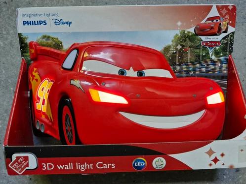 Kinderauto DISNEY CARS wandlamp LED Philips, Kinderen en Baby's, Kinderkamer | Inrichting en Decoratie, Nieuw, Lamp, Ophalen