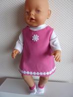 Overgooier en t-shirt voor de baby born .Poppenkleertjes, Ophalen of Verzenden, Nieuw, Babypop
