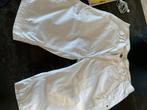 Witte Katoenen Korte Broek Maat 34, Ophalen of Verzenden, Zo goed als nieuw, Maat 46 (S) of kleiner, Wit