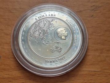 Tokelau, Terra 1 troy ounce zilveren munt 2022. 1 oz Silver. beschikbaar voor biedingen