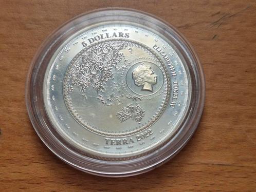 Tokelau, Terra 1 troy ounce zilveren munt 2022. 1 oz Silver., Postzegels en Munten, Edelmetalen en Baren, Zilver, Ophalen of Verzenden