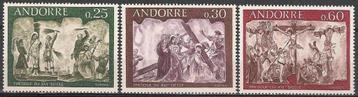 Spaans Andorra serie 310 - 312 XXX. ADV. no.77 S.   beschikbaar voor biedingen