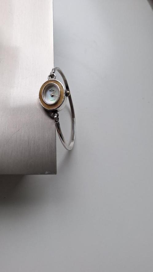 vier zilveren dameshorloges, Sieraden, Tassen en Uiterlijk, Horloges | Dames, Gebruikt, Polshorloge, Overige merken, Zilver, Overige materialen