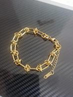 18k goud plated dames armband nieuw, Sieraden, Tassen en Uiterlijk, Armbanden, Ophalen of Verzenden, Nieuw, Goud, Goud