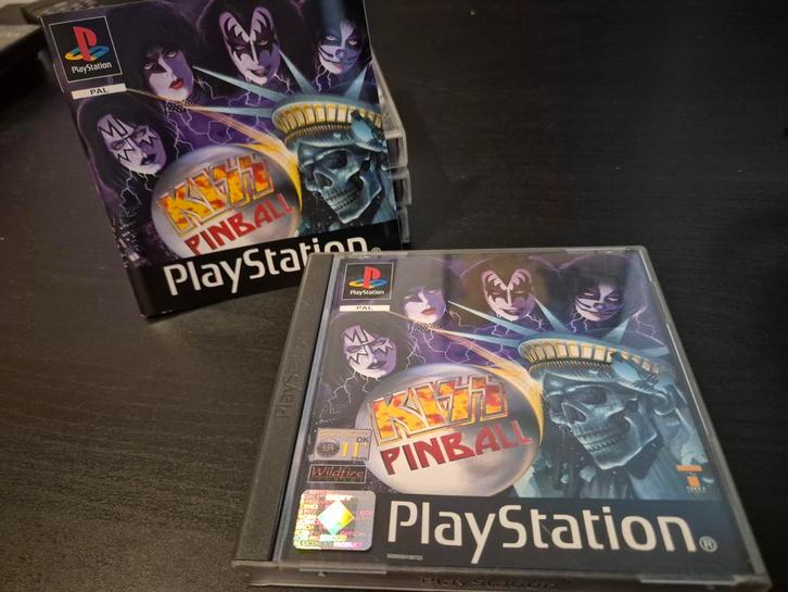 Kiss Pinball ps1, Spelcomputers en Games, Games | Sony PlayStation 1, Zo goed als nieuw, 1 speler, Vanaf 3 jaar, Ophalen of Verzenden