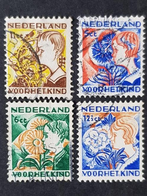 NEDERLAND | 1932 | NVPH 248-251 | Gestempeld, Postzegels en Munten, Postzegels | Nederland, Gestempeld, T/m 1940, Verzenden