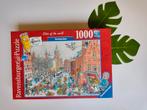 Ravensburger Puzzel Amsterdam 1000 stukjes, Ophalen of Verzenden, 500 t/m 1500 stukjes, Zo goed als nieuw, Legpuzzel