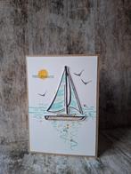 gestempelde kaart, Sterkte, zeilboot, Ophalen of Verzenden, Nieuw, Overige thema's