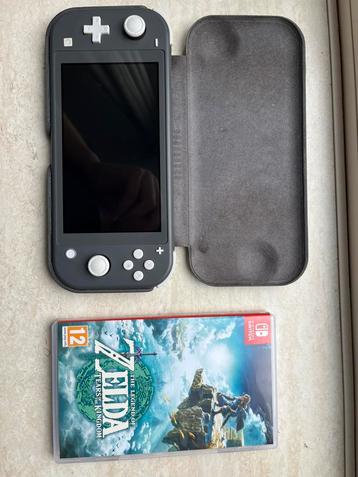 Nintendo Switch Lite + Zelda TOTK beschikbaar voor biedingen