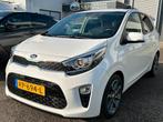 Kia Picanto 1.0 Cvvt 67pk 5-zits 2018 Wit PlusLine Navi, Auto's, Voorwielaandrijving, Euro 6, 4 stoelen, Leder en Stof
