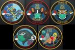 Complete serie RNLAF Covid 19 survivor KLU, Verzenden, Luchtmacht, Nederland, Embleem of Badge