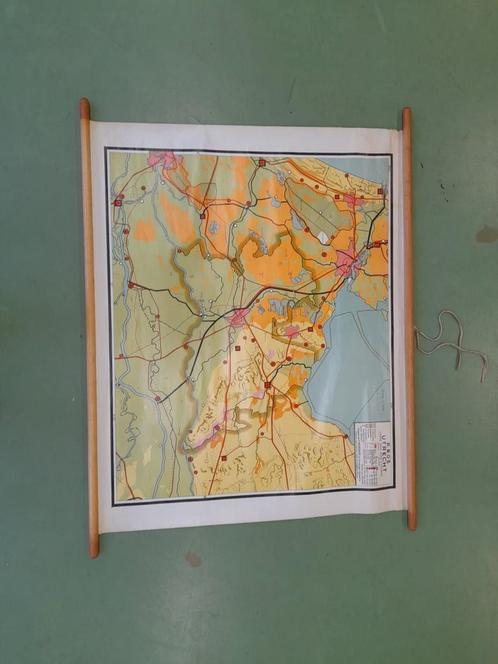 Diverse schoolplaten, Antiek en Kunst, Antiek | Schoolplaten, Aardrijkskunde, Ophalen