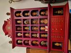 Gapers 24x in wandkast compleet, Ophalen of Verzenden