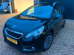 Peugeot 2008 1.2 Active, Hoge zit en dealer onderhouden, Auto's, Peugeot, Voorwielaandrijving, Stof, 82 pk, Zwart