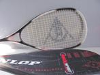 squash racket van DUNLOP MAX SPIRIT 213gr met goede bespanni, Sport en Fitness, Squash, Ophalen of Verzenden, Zo goed als nieuw