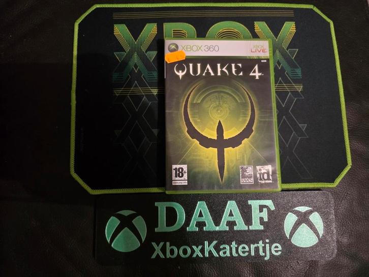 Quake 4 - Xbox 360 (doosje stuk), Spelcomputers en Games, Games | Xbox 360, Zo goed als nieuw, Avontuur en Actie, 1 speler, Vanaf 3 jaar