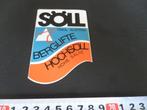 sticker tirol oostenrijk SÖLL berglifte hove salve hochsöll, Verzamelen, Stickers, Ophalen, Zo goed als nieuw, Bedrijf of Vereniging