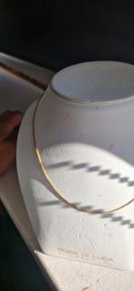 Verguld collier teab, Ophalen of Verzenden, Goud, Overige materialen