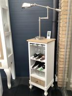 Leuk wijnrek voor flessen en wijnglazen, Huis en Inrichting, Ophalen, Gebruikt, Hout, 5 tot 15 flessen