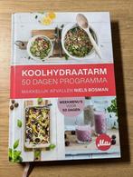 Niels Bosman Makkelijk Afvallen 50 dagen koolhydraatarm, Ophalen of Verzenden, Zo goed als nieuw, Dieet en Voeding, Niels Bosman