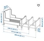 Meegroeibed

Ikea, Ophalen of Verzenden, Gebruikt, 180 cm of meer, 85 tot 100 cm