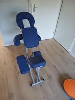 Ecopostural Massagestoel T2701, Blauw, Ophalen of Verzenden, Zo goed als nieuw, Metaal