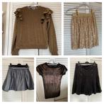 Kerst meisje glitter feest mt 134/140/146/152/158/164, Ophalen of Verzenden, Zo goed als nieuw, Meisje