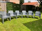 6 x Kubus Box Tuinstoelen, Tuin en Terras, Ophalen of Verzenden, Kunststof