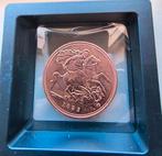 Een mooie Sovereign 1 oz kopperen munt, Ophalen of Verzenden, Koper