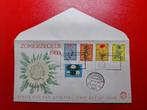 FDC Nederland Zomer 1960 stempel Rotterdam + Floriadestempel, Verzenden, Onbeschreven, Nederland